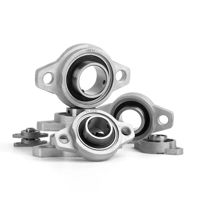 Zinc Alloy Housed Bearings - Diameter 8mm to 35mm