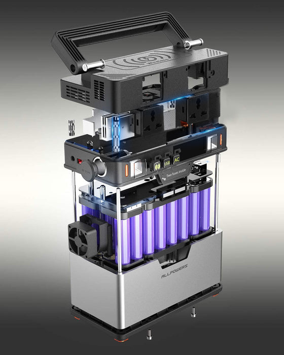 emergencia solar portátil del generador de la central eléctrica 220V/110V 372Wh