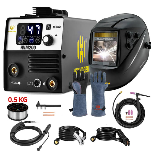 3 in1 HVM200 Semi-Automatic MMA Mig Welding Machine Inverter