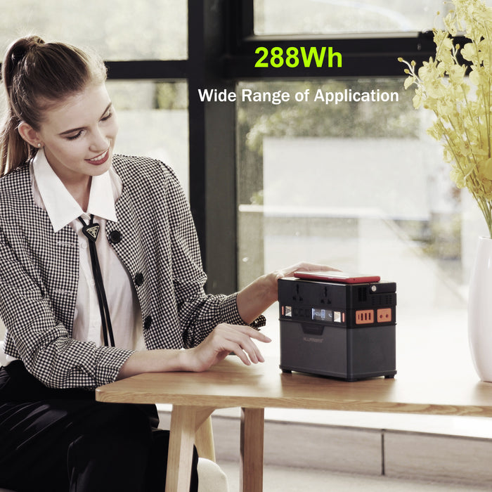 Allpowers 110v 220v Ac Power Station Pure Sine Wave Portable Generator