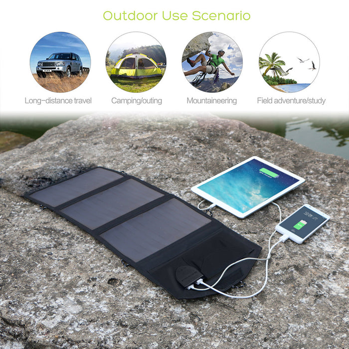 Allpowers 18V/21W Solar Charger Waterproof Foldable Solar Panel