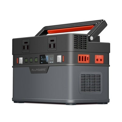 Allpowers 700w Portable Generator 606wh / 164000mah Power Station