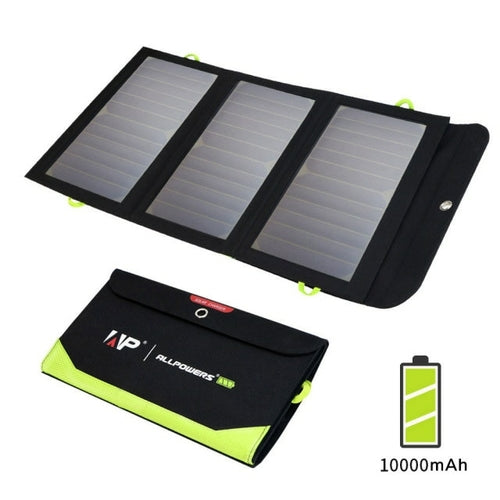 Allpowers Flexible Foldable Solar Panel 5V 18V High Efficience Solar