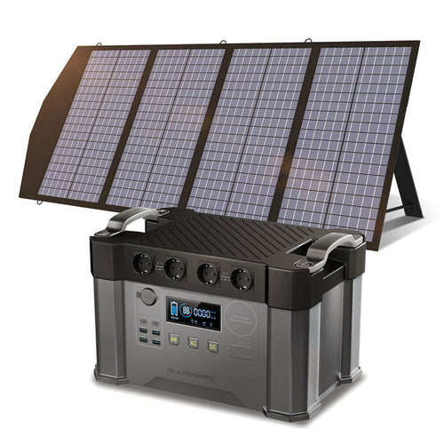 Allpowers 2000W Powerstation 1500wh Solar Battery Charger