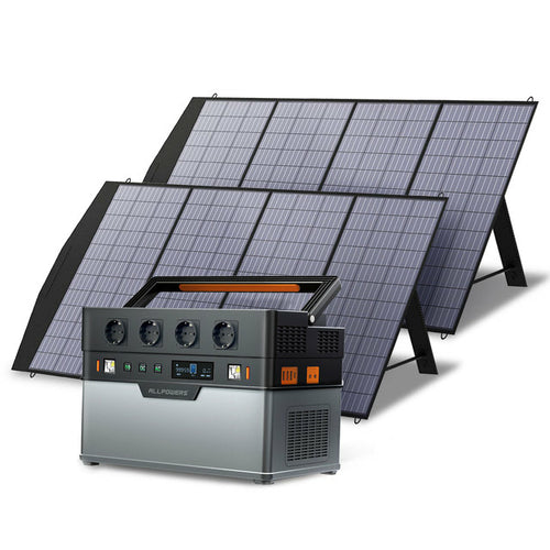 Allpowers Solar Generator 1500w / 2000w / 2400w Portable Power Station