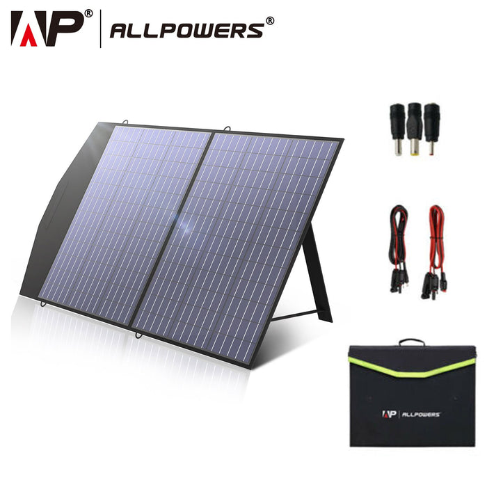 ALLPOWERS Solar Ladegerät 18V100W Faltbare Solar Panel Anzug Für