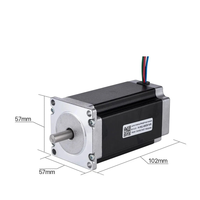 Cloudray Nema 23 Stepper Motor - 2-Phase, 3.0N.m Torque, 5.0A, 57mm