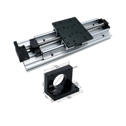 SBR16 Sliding Table Linear Stage – Effective Stroke 100mm to 2000mm with SFU1605/1610 Ballscrew