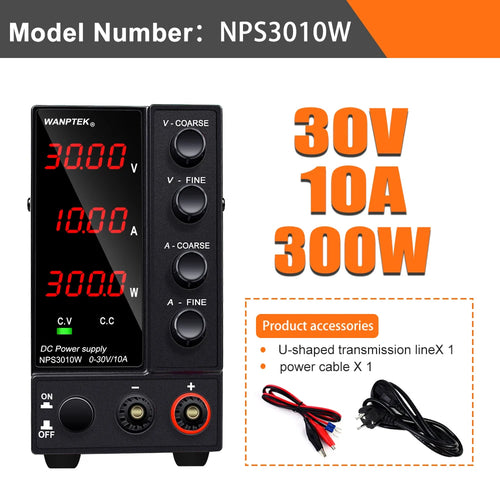 NPS-W Series DC Power Supply – High-Precision, Versatile Voltage Regulator