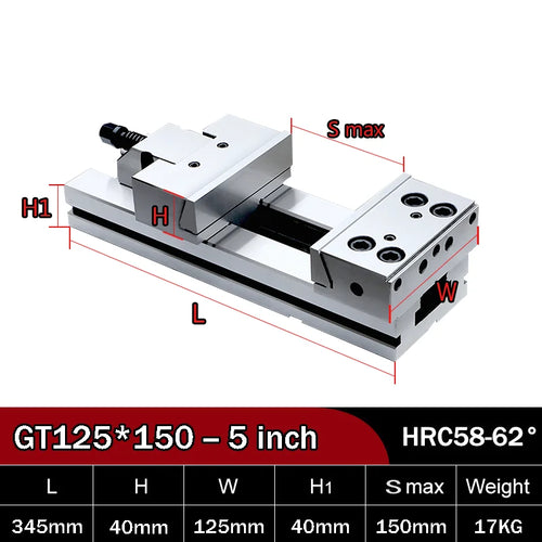 Precision Bench Vise Work Bench 4/5/6Inch Clamp Machine Large Opening