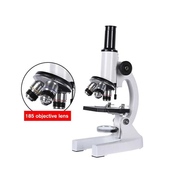 Zoom 640X 1280X 2000X HD Biological Microscope – Student Educational Science Laboratory Microscope