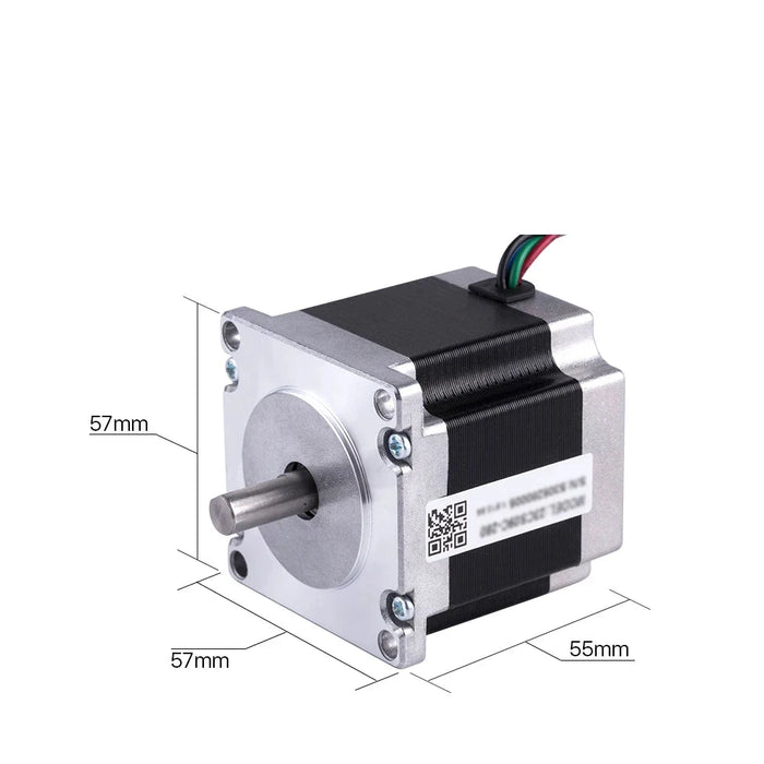 Nema 23 Stepper Motor - 57mm, 90Ncm, 2.8A, 2-Phase, 4-Lead