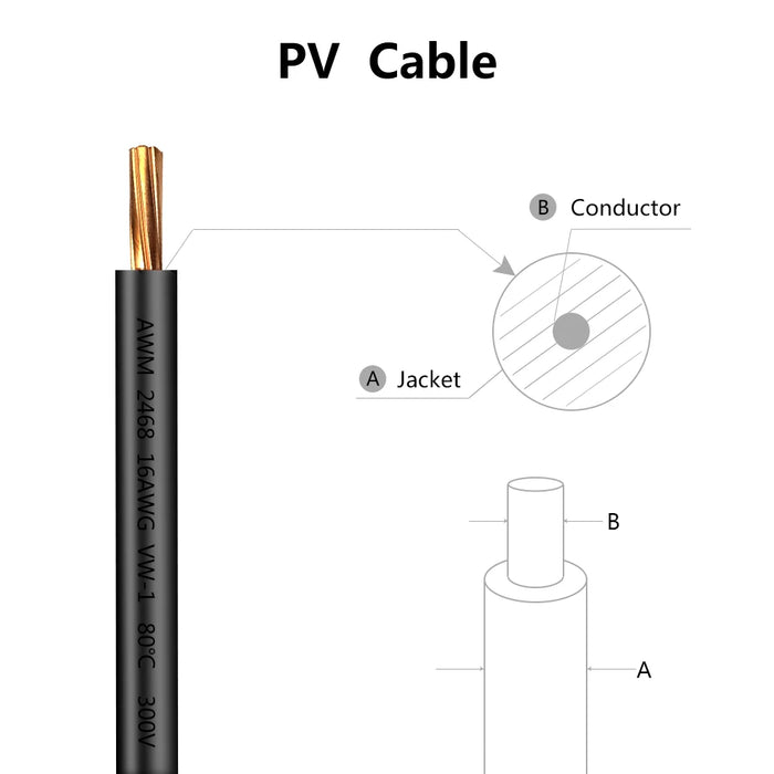 ALLPOWERS 12V-24V Cigarette Lighter Charger Plug Car Cable to DC 5.5mm