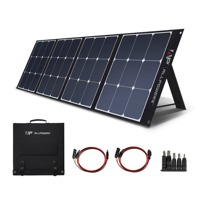 ALLPOWERS Flexible Foldable Solar Panel 120W / 200W High Efficience