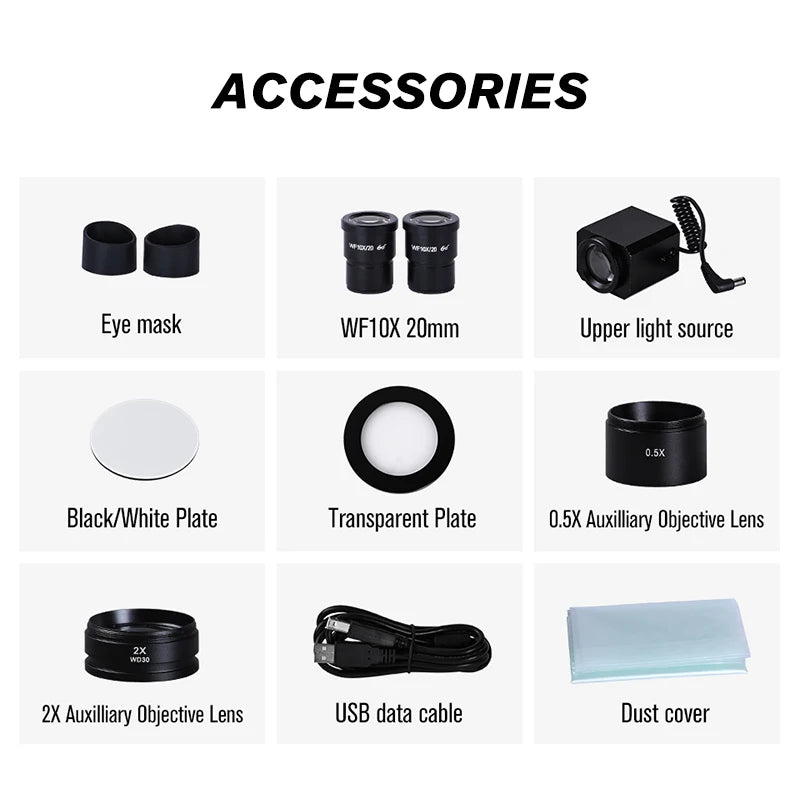 Cámara incorporada de 3MP, ocular electrónico, zoom USB 3,5, 90X, binocular HD 