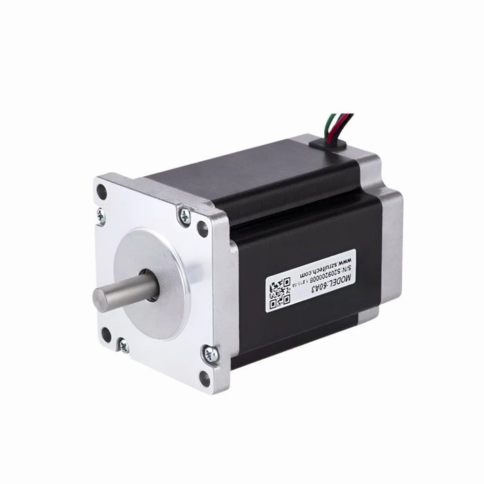 Nema 24 2-Phase Stepper Motor - 60mm, 3N.m, 5A, 4-Lead with Cable