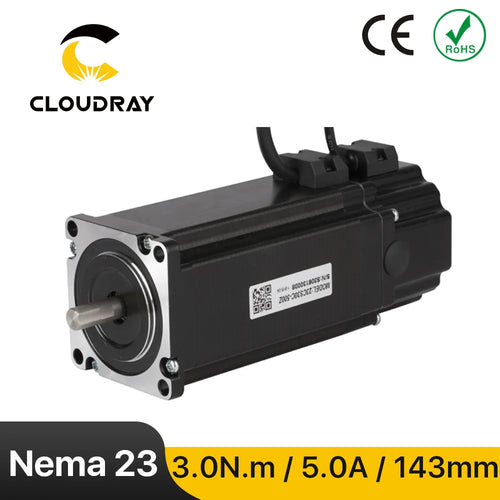 Cloudray Nema 23 Stepper Motor – 2 Phase, 143mm, 3N.m, 5.0A