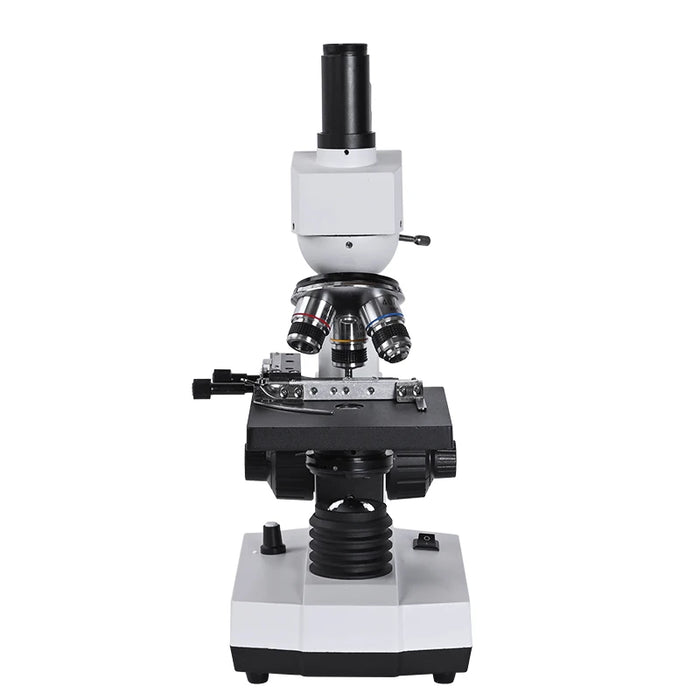 HD 1600X Complex Binocular Microscope – Professional Biological Lab Microscope with 7-Inch LCD, VGA/HDMI Digital Camera, and USB Electronic Eyepiece