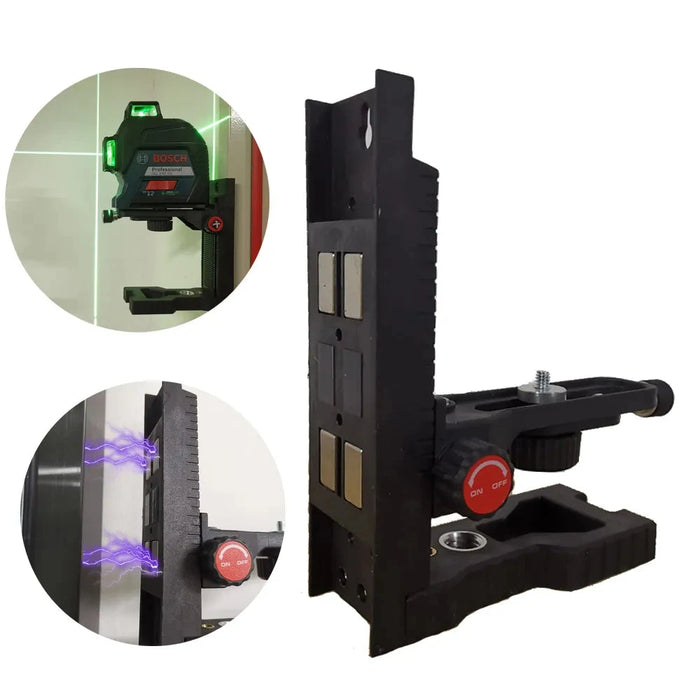 Laser Level Bracket with Super Strong Magnetic Mounting for Universal Laser Levels