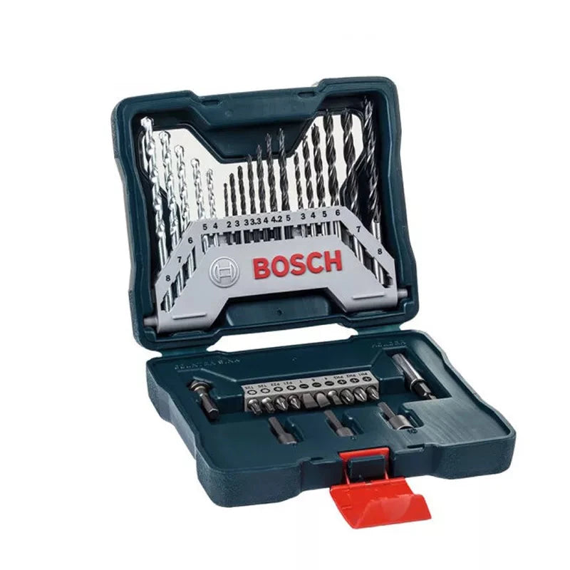 Bosch 33-Piece Twist Drill &amp; Masonry Drill Bit Set