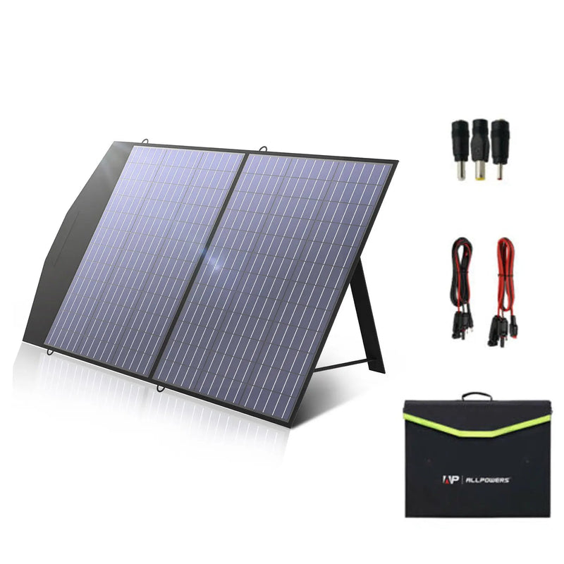 Foldable Solar Panel 60W 100W 140W 200W – Portable Monocrystalline Solar Charger for Power Station & RV
