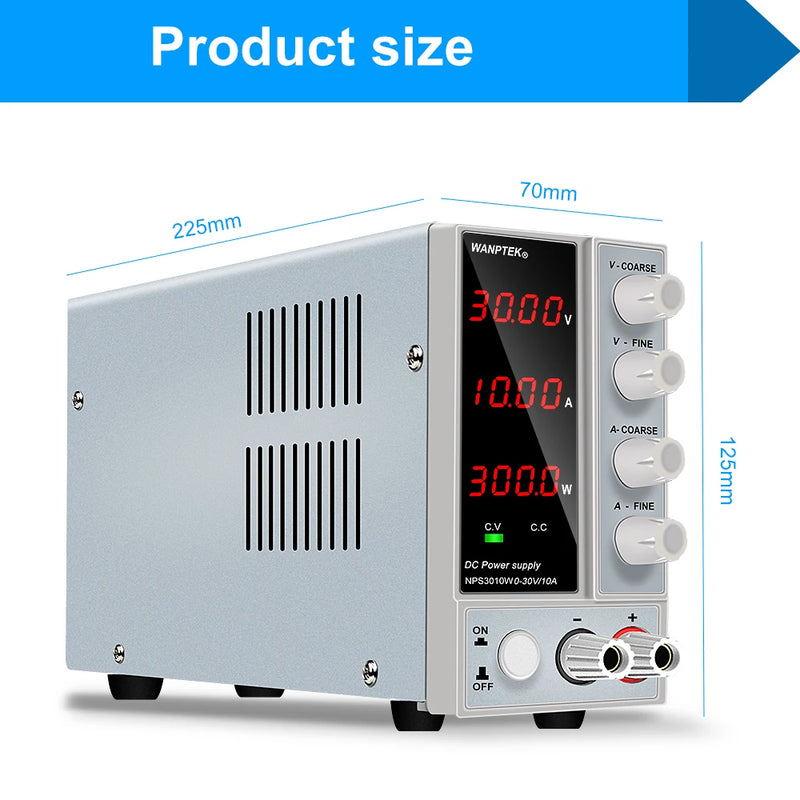 NPS-W Series DC Power Supply – High Precision and Versatility in One Compact Device