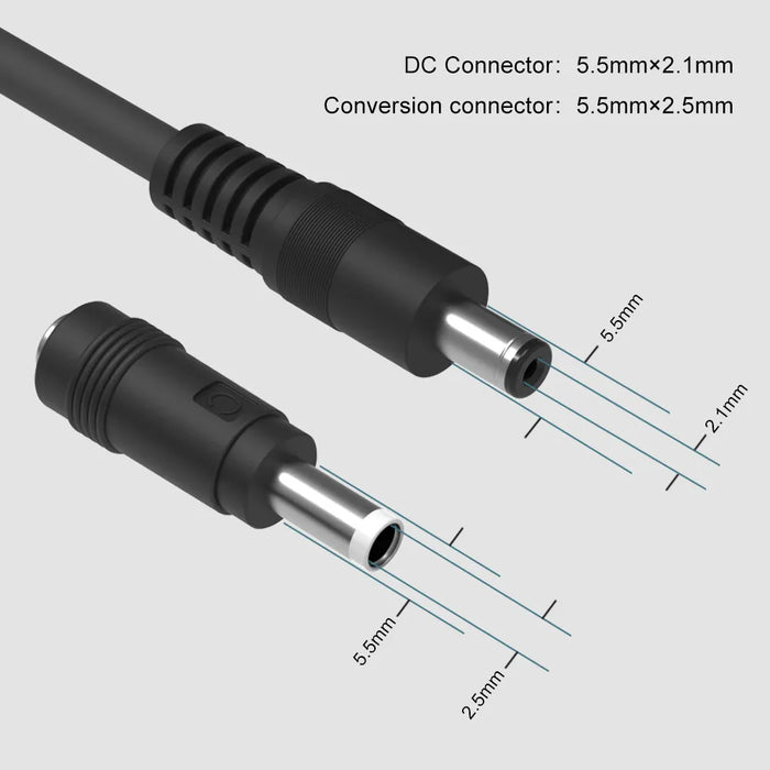 ALLPOWERS Cable Solar 1.5M 16AWG con Conector Hembra y Macho DC 