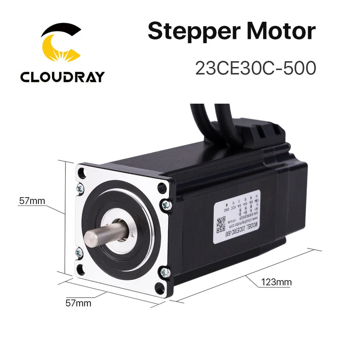 Cloudray Nema 23 Closed Loop Stepper Motor – 3.0N.m, 5.0A