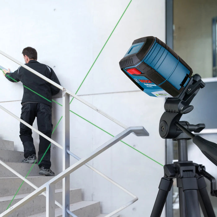 Bosch GLL30G Laser Level with High-Precision Green Light