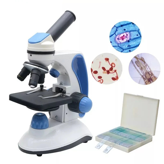 40X-2000X LED Monocular Biological Microscope with USB Camera