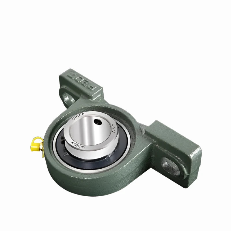 Rodamientos con alojamiento de calidad JYV Rodamiento de asiento vertical con correa esférica exterior 