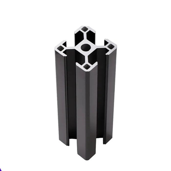 30x30 Black Modular Aluminum Profile System - L100 to 1000mm