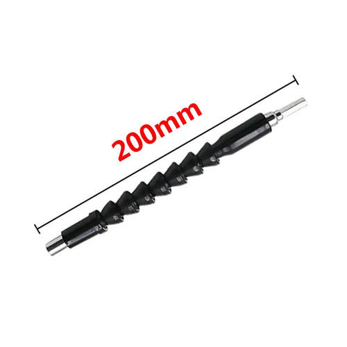 Brocas de eje hexagonal flexible, soporte de extensión de 295mm con magnético