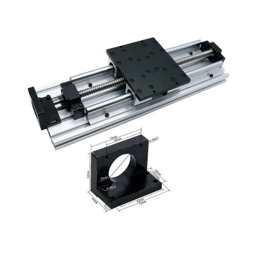 SBR16 Sliding Table Linear Stage – Effective Stroke 100mm to 2000mm with SFU1605/1610 Ballscrew