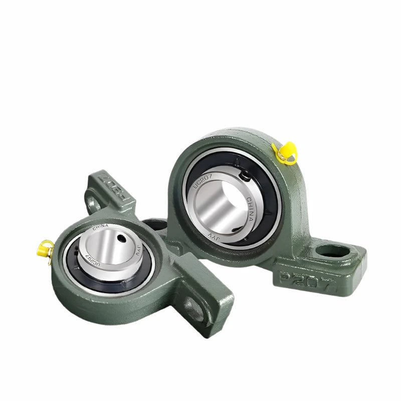 Rodamientos con alojamiento de calidad JYV Rodamiento de asiento vertical con correa esférica exterior 