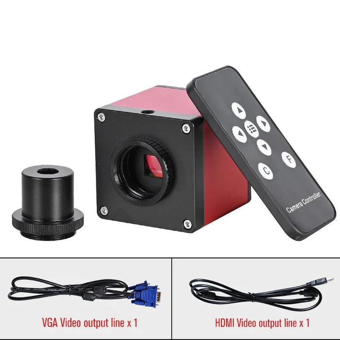 HD Electronic Digital Camera CCD with Remote Control – HDMI/VGA Interface for Stereo Biological Microscope OSL-809