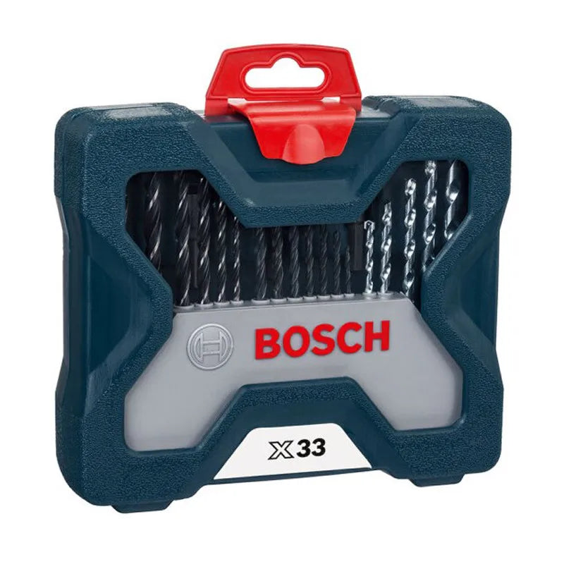 Bosch 33-Piece Twist Drill &amp; Masonry Drill Bit Set