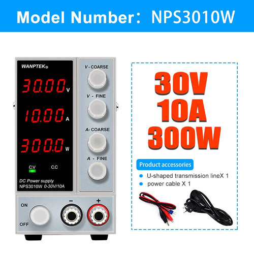 NPS-W Series DC Power Supply – High Precision and Versatility in One Compact Device
