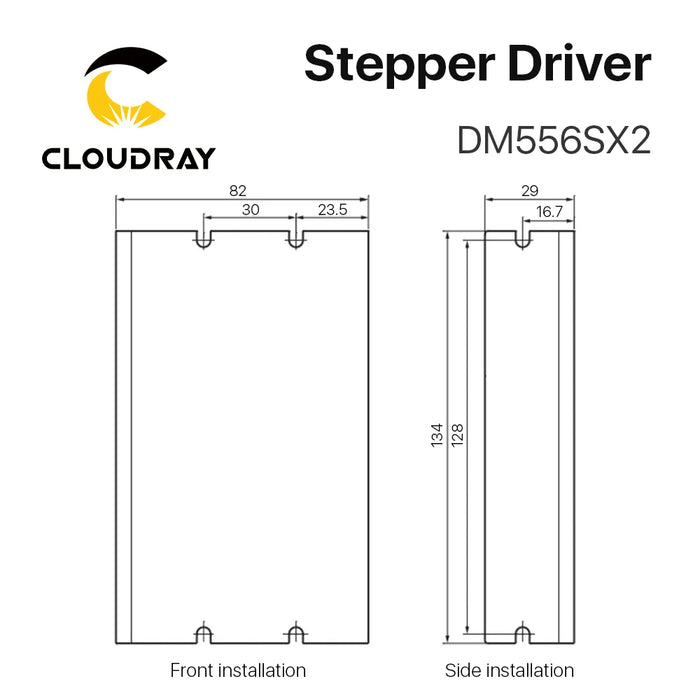 Nema 23/24 Stepper Motor Driver DM556SX2 - 5.6A, 24-48V DC