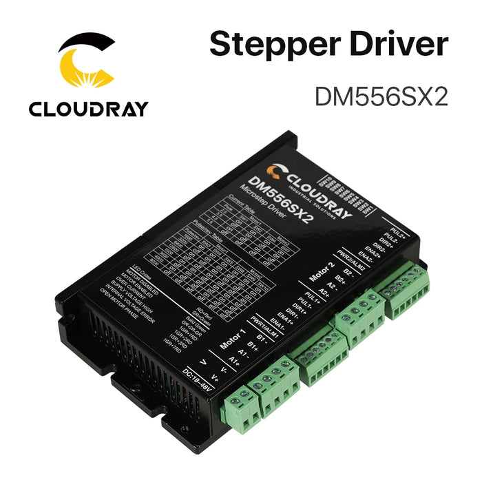 Nema 23/24 Stepper Motor Driver DM556SX2 - 5.6A, 24-48V DC