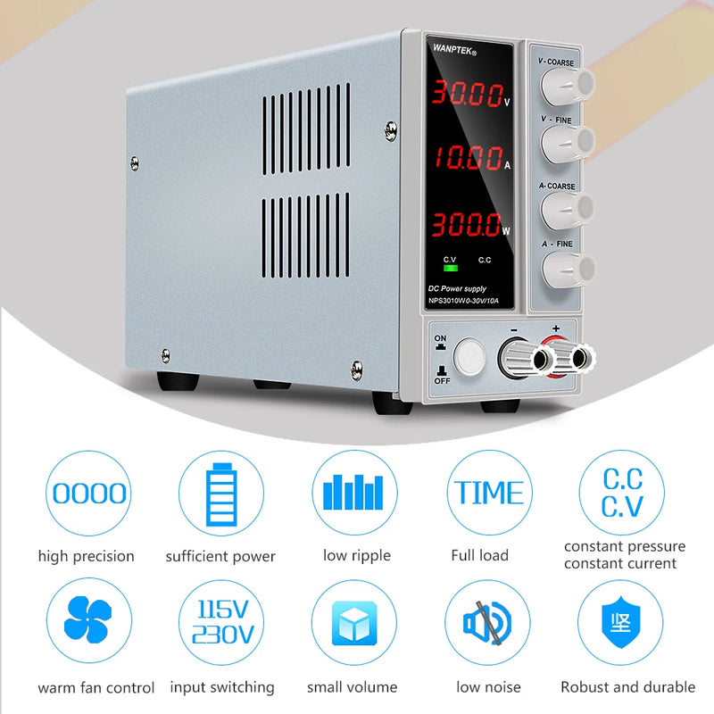 NPS-W Series DC Power Supply – High Precision and Versatility in One Compact Device