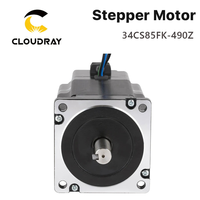 Cloudray Nema 34 Stepper Motor with 8.5N.m Torque - 4.9A, 2-Phase Servo Motor