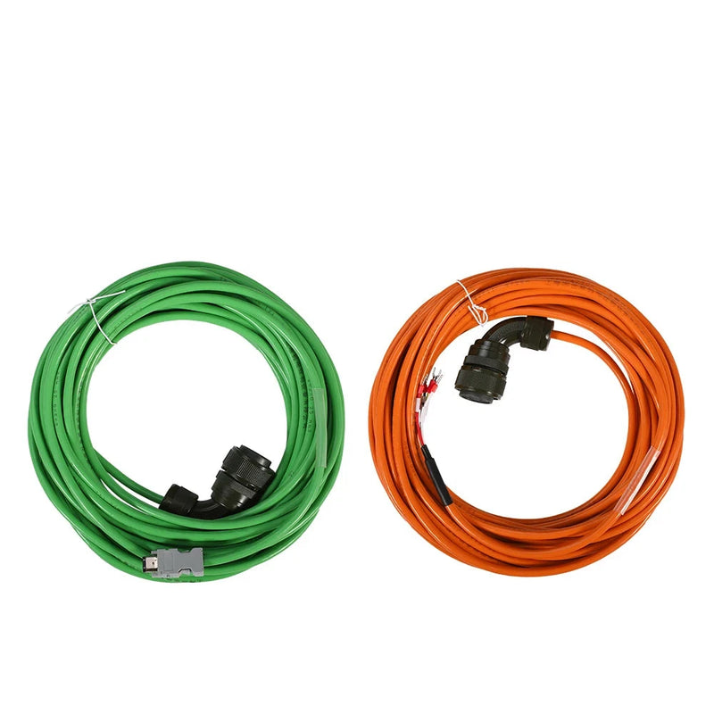 Cable de servomotor Cloudray Fuji 850W 13M línea de codificador + línea de alimentación para 