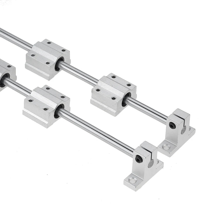 Optical Axis Linear Rail Shaft Set - Carbon Steel Chrome Plated