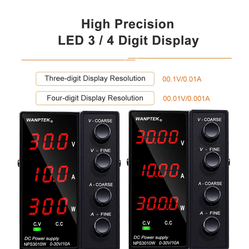 NPS-W Series DC Power Supply – High-Precision, Versatile Voltage Regulator