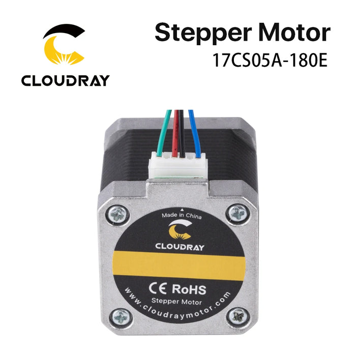 Cloudray 48mm Nema 17 Stepper Motor 52N.cm 1.8A 2 Phase with 4-lead