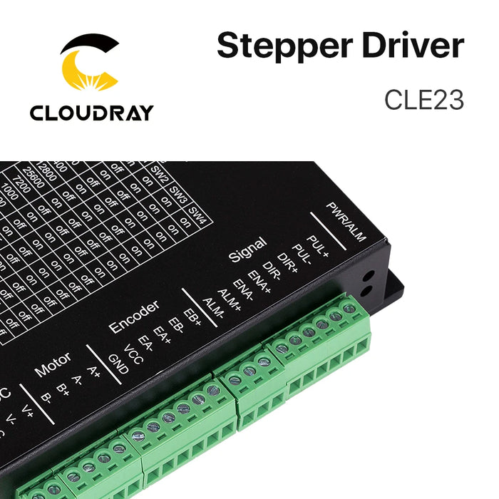 Cloudray Nema 23 Digital Closed Loop Stepper Motor Driver