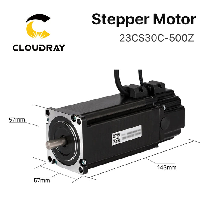 Cloudray Nema 23 Stepper Motor – 2 Phase, 143mm, 3N.m, 5.0A