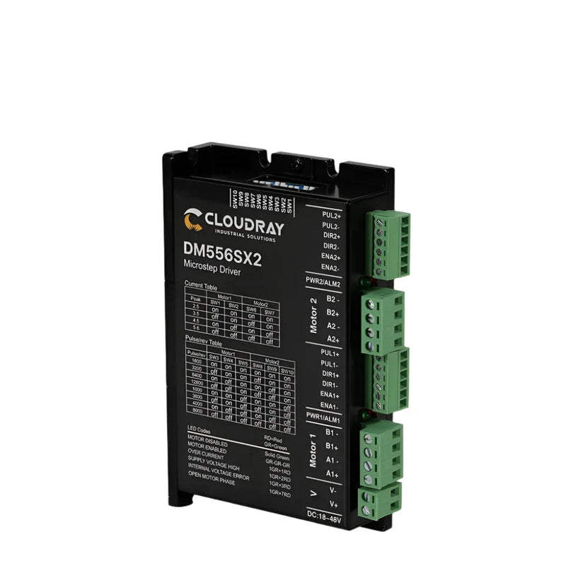 Controlador de motor paso a paso Nema 23/24 DM556SX2 5.6A 24~48VDC 