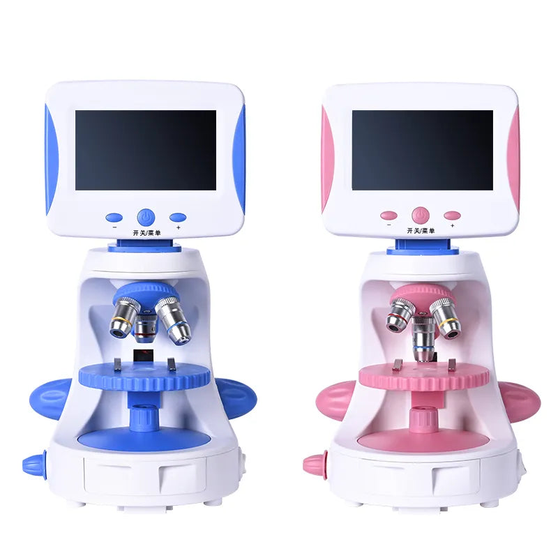 Zoom 2000X HD 4.3'' TV Microscopio Laboratorio Biológico Lad electrónico 